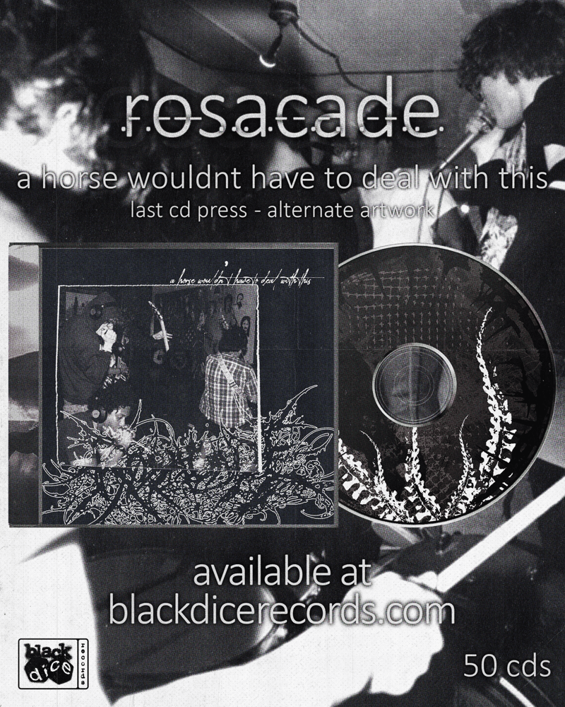 ROSACADE - A HORSE WOULDN'T HAVE TO DEAL WITH THIS