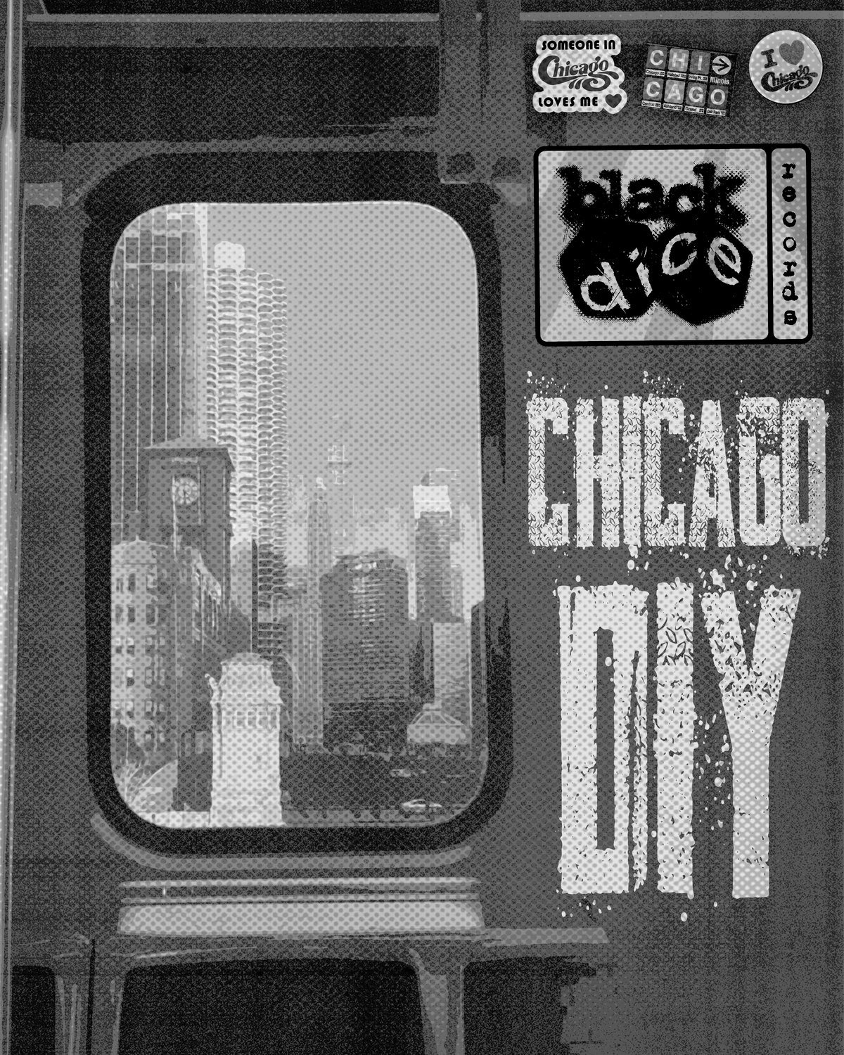 Black Dice Records Poster