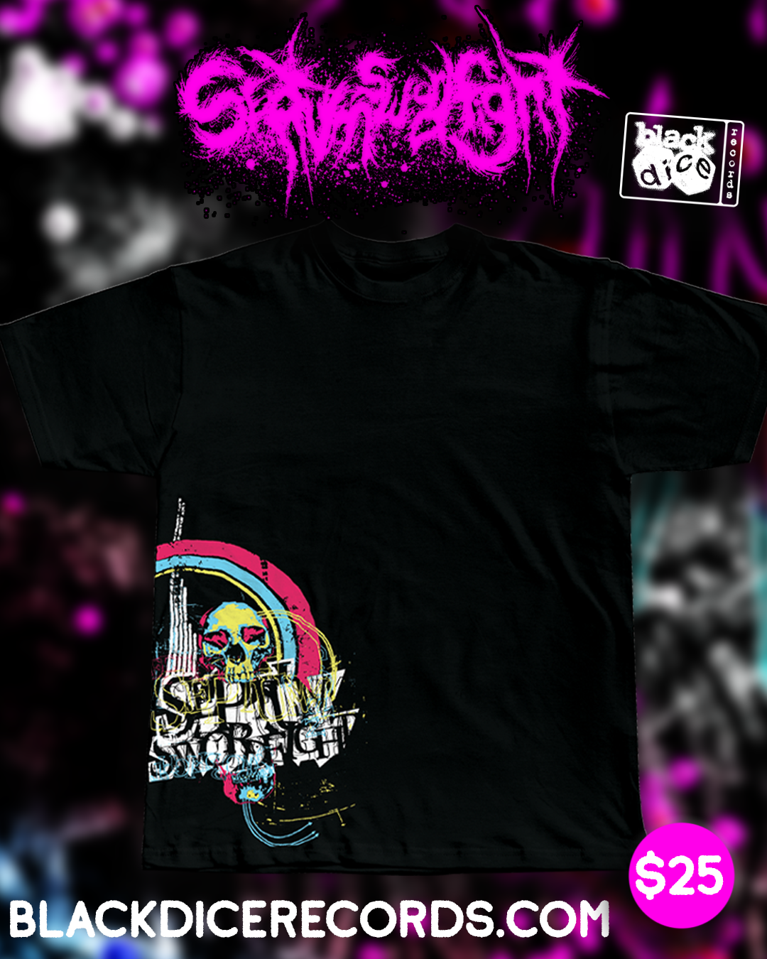 SEPTUMSWORDFIGHT SIDE PRINT TEE